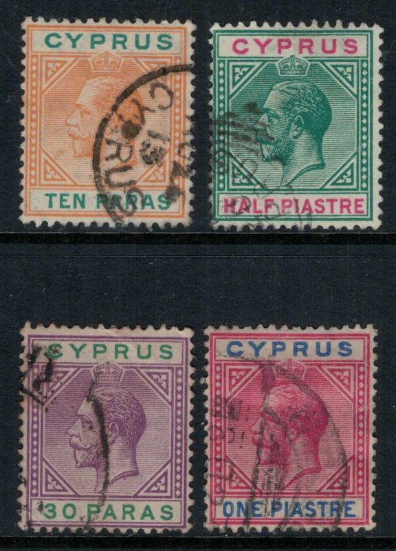 Cyprus #61a-4  CV $6.25