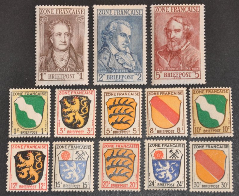 DYNAMITE Stamps: Germany Scott #4N1-13 – MNH