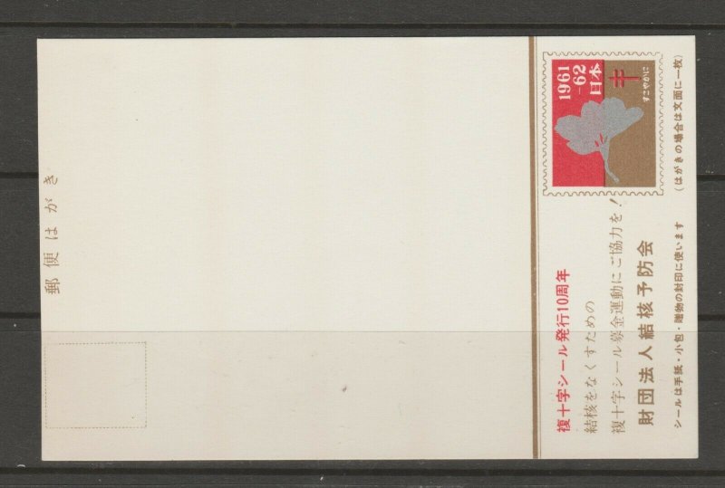 Japan Cinderella seal TB Charity revenue stamp 5-03- mint NOTE-> POST CARD