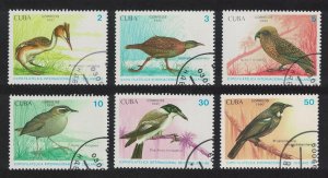 Caribic Birds 6v 1990 CTO SG#3551-3556