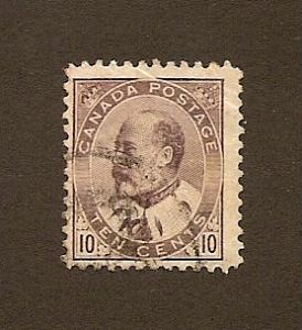 Canada Scott #93  Scott CV $10.00