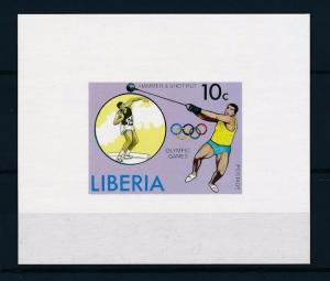 [55803] Liberia 1976 Olympic games Montreal Athletics MNH Sheet