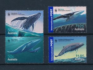 [53820] Australia 2006 Marine life whales WWF  MNH