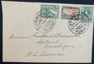 1925 Bangkok Thailand Airmail Cover To Detroit MI USA