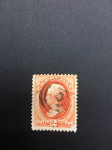 US stamp,  Scott 178,  used, Genuine,  List 2626