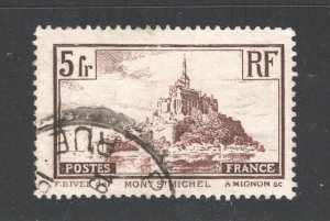 France #249     VF, Used, Mont-Saint-Michel, CV $4.25 ......  2010241