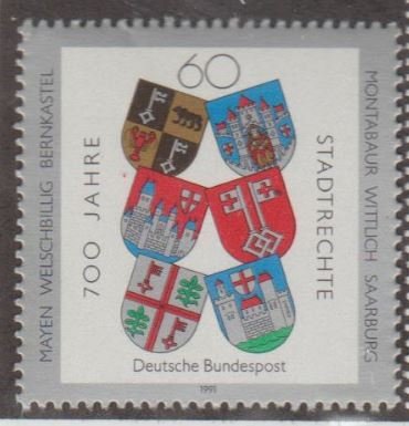 Germany Scott #1644 Stamp - Mint NH Single