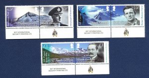 SOUTH GEORGIA - # 465-467 - MNH - Explorers  - 2012