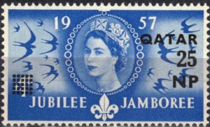 Qatar #17, Unused, Hinged