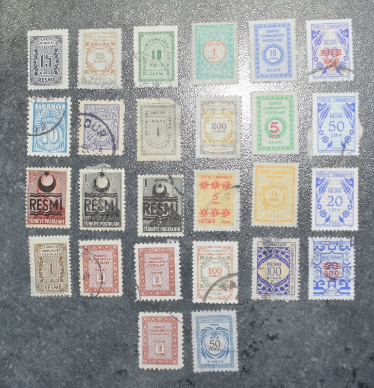 TURKEY  Stamps   Official  1948 -->  ~~L@@K~~