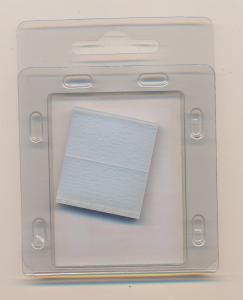 Prinz Scott Stamp Mount Size 25/28mm - CLEAR (Pack of 40) (25x28 25mm)  PRECUT