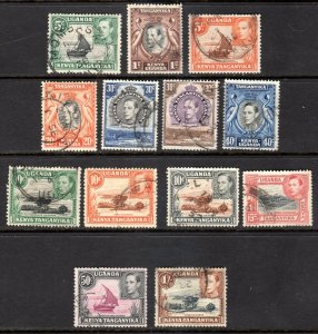 K.U.T     KGVI  BASIC PART SET  TO 1/- USED