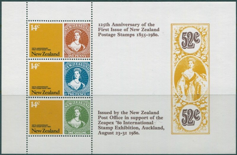 New Zealand 1980 SG1216 Anniversaries MS MNH