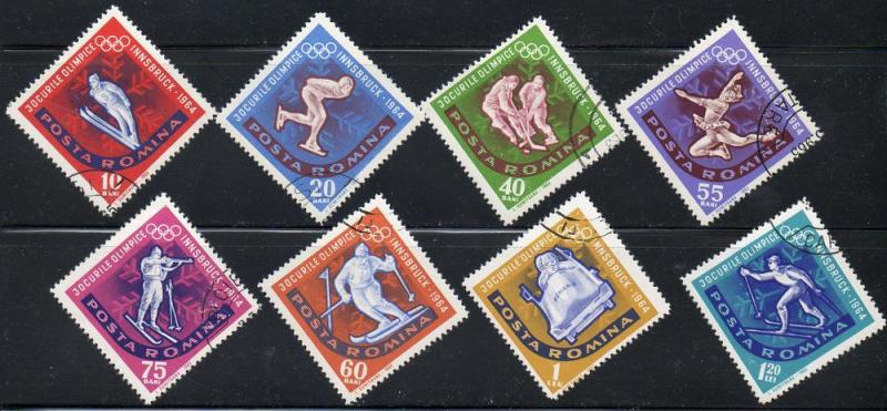 Romania  Scott   1597-1604  CTOs  Complete 