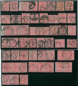 stamps: NATAL - LOT of aproximatedly 50 stamps Stanley Gibbons SG 99