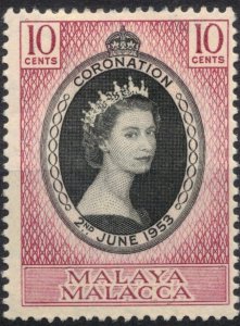 Malaya Malacca #27, Unused, Hinged