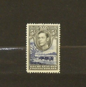 8731   Bechuanaland   MH # 135   George VI     CV$ 27.50