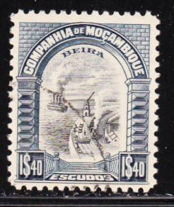 Mozambique Company  -  Scott # 158  - FVF used