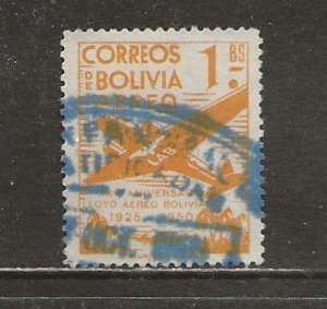 Bolivia Scott catalog # C133 Used