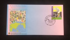 D) 2006, UNITED NATIONS, FIRST DAY COVER, ISSUE, CHILDREN'S DESIGN, MY D...