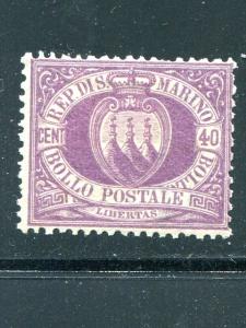 San Marino  #17  Mint  F-VF  Cat $925