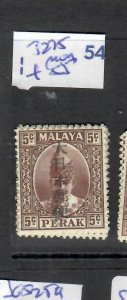 MALAYA JAPANESE OCCUPATION PERAK P0506 KANJI 5C SG J275 MOG