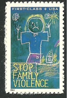 US Cat # B3, Stop Family Violence, MNH*-