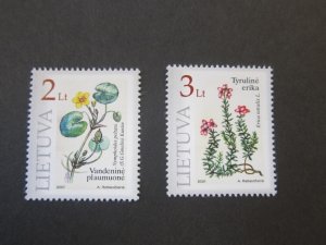 Lithuania 2001 Sc 693-94 set MNH