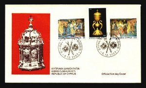 Cypurs 1982 Holy Series FDC - L648