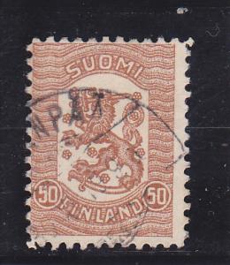 Finland  Scott#  115  Used