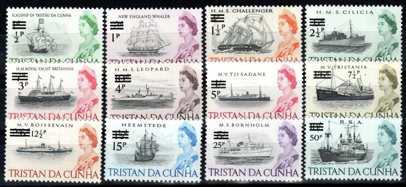 Tristan Da Cunha #141-52   F-VF Unused CV $15.15  (X1488)