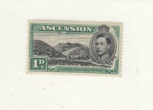 ASCENSION LOT MKKK5656 # 41 VF-MH KGV1 1d  CAT VALUE $20