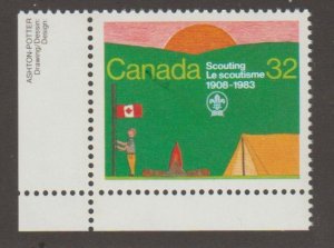 Canada 993 Boy Scouts - MNH