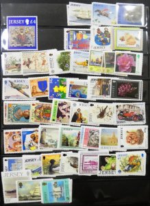 EDW1949SELL : JERSEY Collection of ALL DIFF VF Mint NH Cplt sets & S/S. Face £97