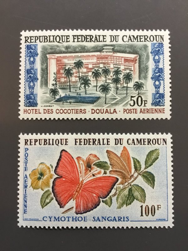 Cameroun #C41-C42 F-VF MH. Scott $6.65