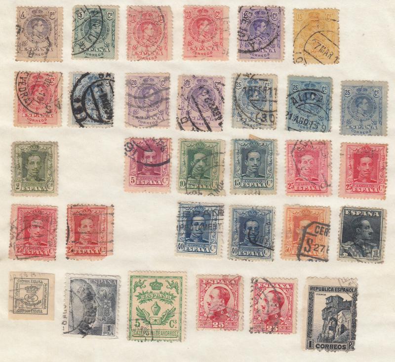 Spain - small stamp collection - (1773)