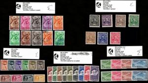 VINTAGE:VENEZUELA ASSORTMENT USD,OG,NH SCOTT  $1435 EST LOT # 2000