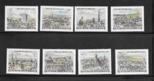 Austria #B306-13 MNH Set of Singles Collection / Lot