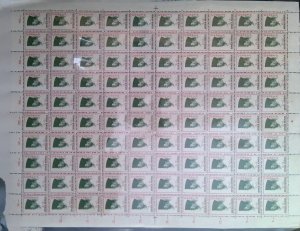 KV)INDONESIA, FULL SHEET, WITH ERROR, IMAGE SHIFTED.