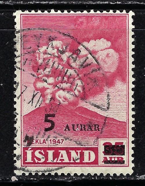 Iceland 283 Used 1954 Issue