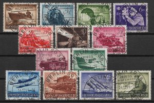 German Empire: 1944 Wehrmacht Set with Special Cancellations