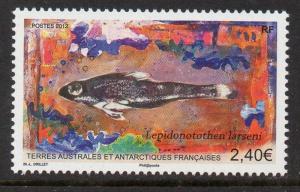 FSAT TAAF 2012 Fish Lepidonotothen Larseni VF MNH (459)