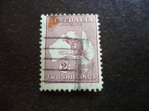 Stamps - Australia - Scott# 99 - Used Part Set of 1 Stamp