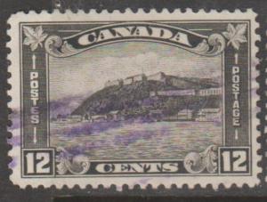 Canada Scott #174 Stamp - Purple Cancel - Used Single