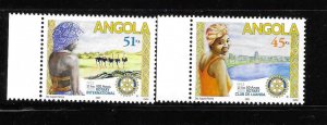 Angola 2005 Rotary International Sc 1280-1281 MNH A2082