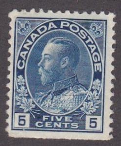 Canada # 111, King George V, Hinged, SE, 1/3 cat.