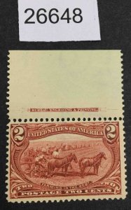 US STAMPS #286 MINT OG NH  LOT #26648