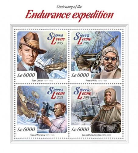 SIERRA LEONE 2015 SHEET ENDURANCE EXPEDITION srl15107a
