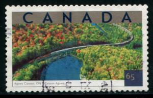 1952c Canada 65c Agawa Canyon, used