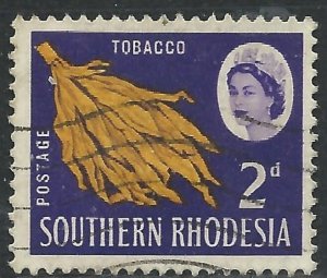 Southern Rhodesia 1964 - 2d Tobacco - SG94 used